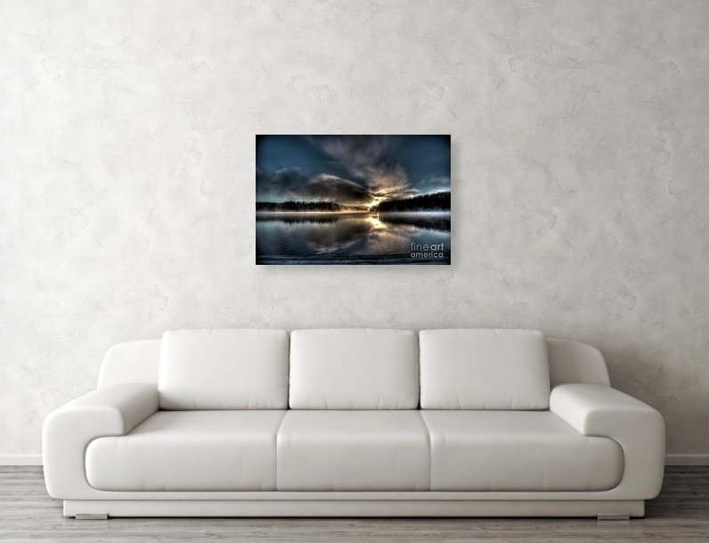 Misty Morning Sunrise - Image 2