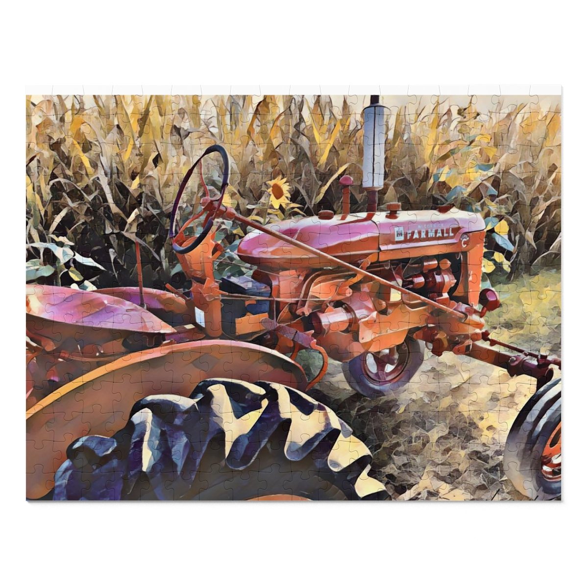 Farmall Tractor Jigsaw Puzzle (252, 500, or 1000-Piece) - Image 4