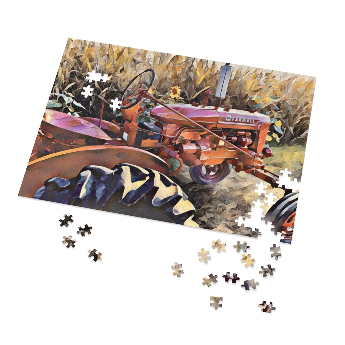 Farmall Tractor Jigsaw Puzzle (252, 500, or 1000-Piece)