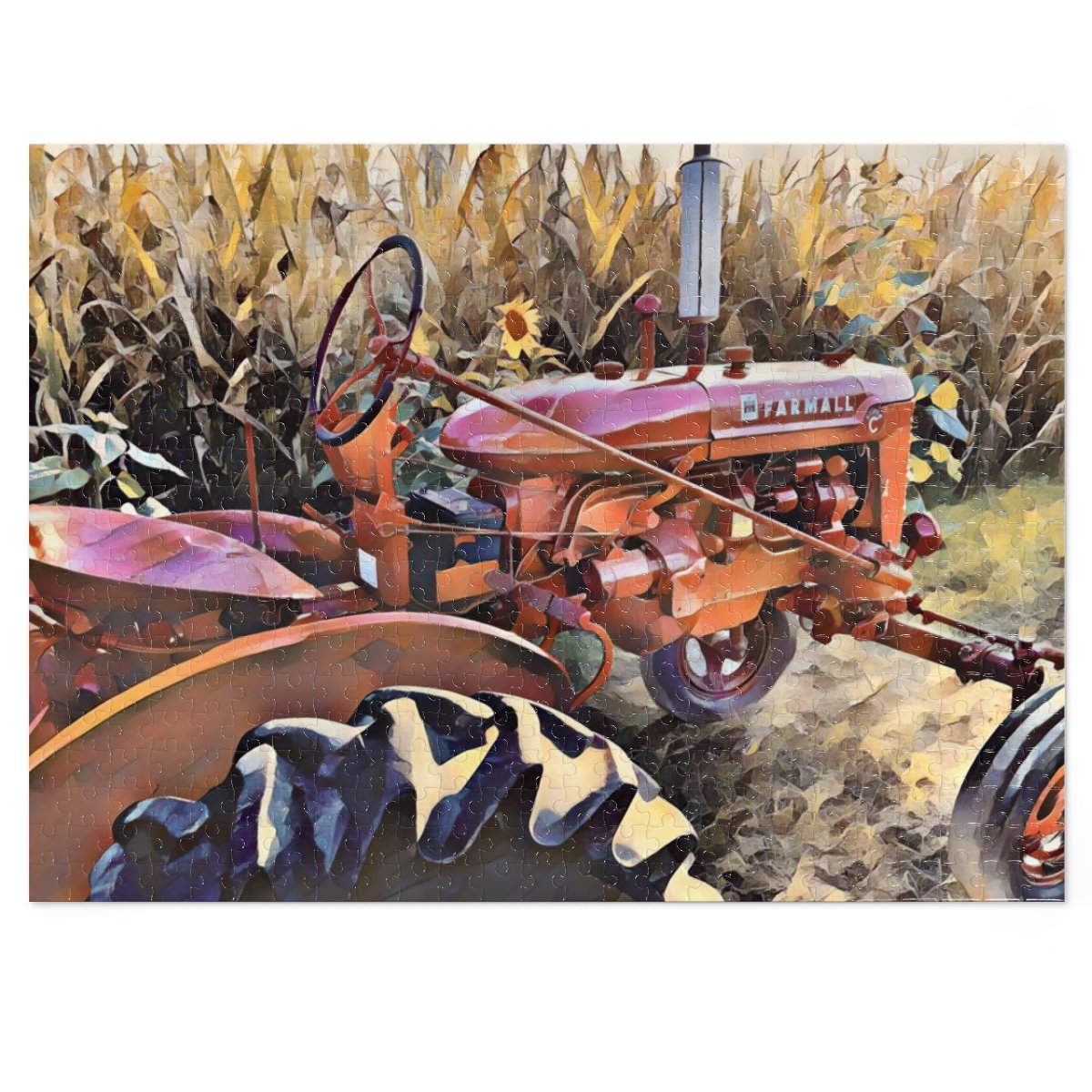 Farmall Tractor Jigsaw Puzzle (252, 500, or 1000-Piece) - Image 7